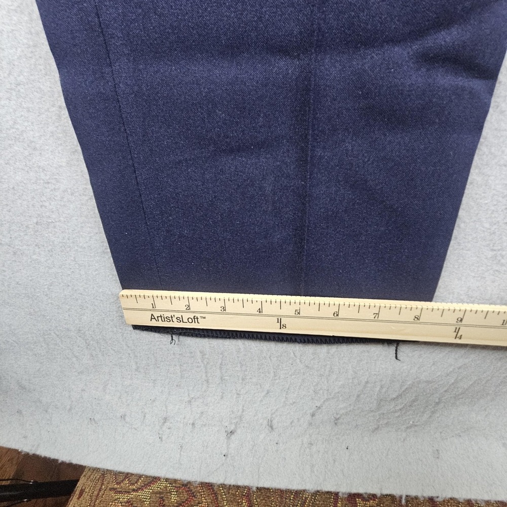 Flying Cross Dress Pants Womens 14 Blue LAPD Navy Pleated Workwear Made USA - Picture 12 of 16